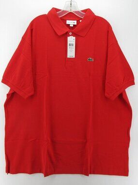 Lacoste Polo Shirt 2XLB Pullover Golf Preppy Classic Crocodile Logo NEW